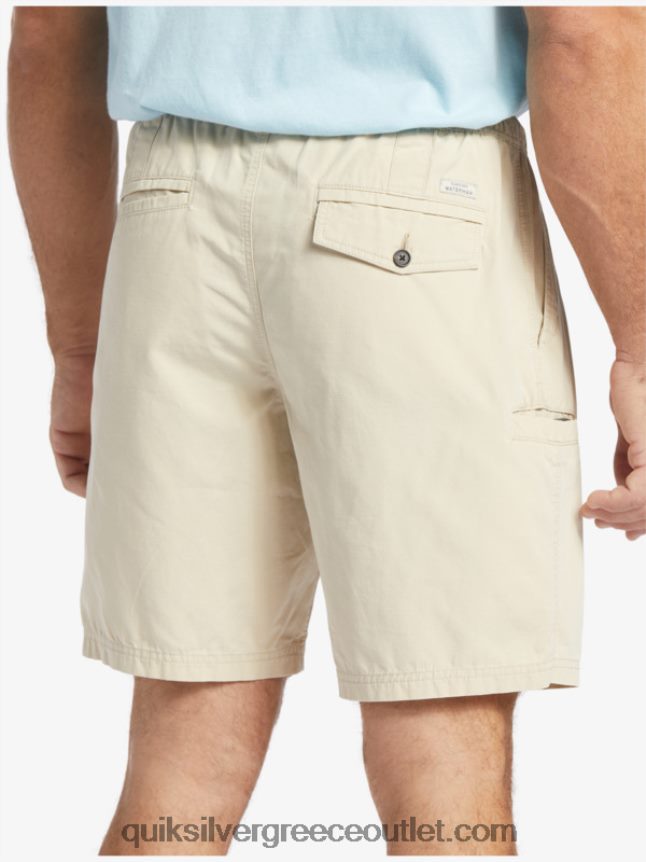 waterman last light λάστιχο 19 σορτς Quiksilver άνδρες 66LP84255 καστανό ρύζι