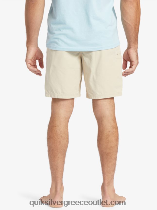 waterman last light λάστιχο 19 σορτς Quiksilver άνδρες 66LP84255 καστανό ρύζι