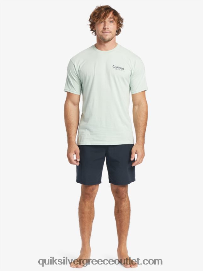 waterman last light λάστιχο 19 σορτς Quiksilver άνδρες 66LP84256 μαύρος
