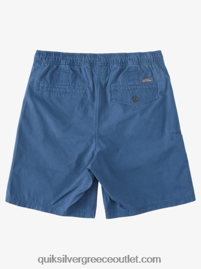 waterman last light λάστιχο 19 σορτς Quiksilver άνδρες 66LP84257 σημαία μπλε