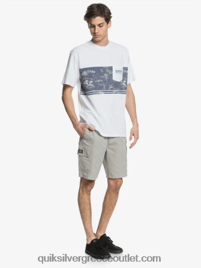 waterman maldive 20 σορτς φορτίου Quiksilver άνδρες 66LP841728 γκρι πυριτόλιθο