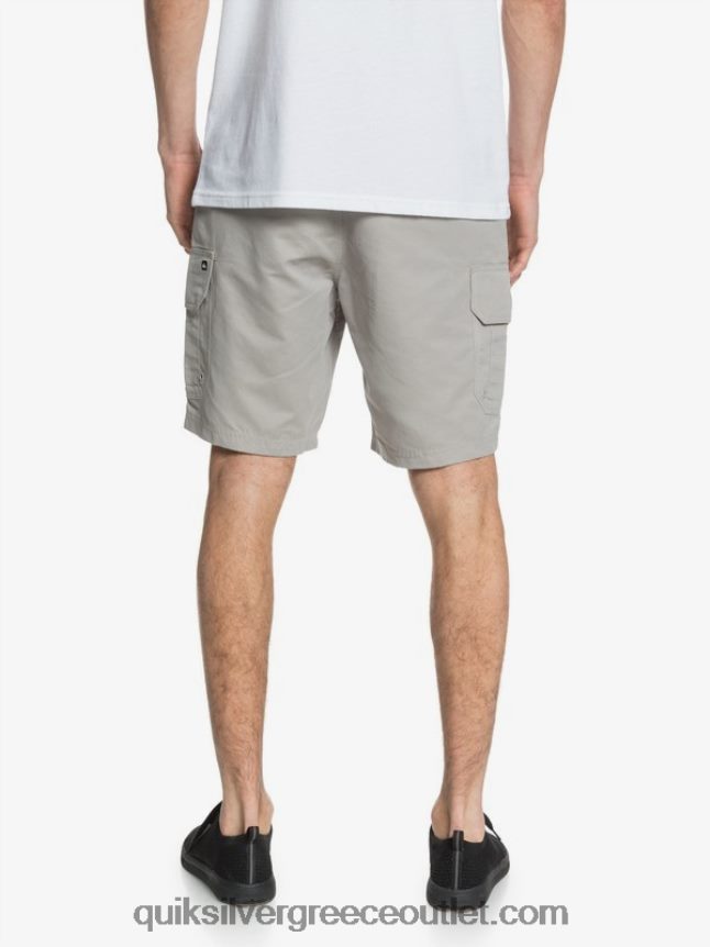 waterman maldive 20 σορτς φορτίου Quiksilver άνδρες 66LP841728 γκρι πυριτόλιθο