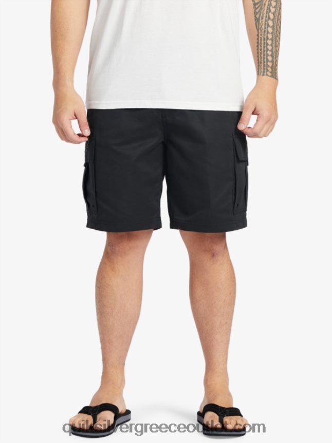 waterman maldive atoll cargo 20 σορτς Quiksilver άνδρες 66LP84785 μαύρος