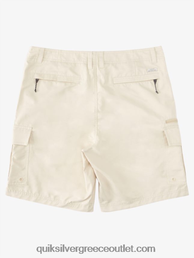 waterman maldive atoll cargo 20 σορτς Quiksilver άνδρες 66LP84786 καστανό ρύζι