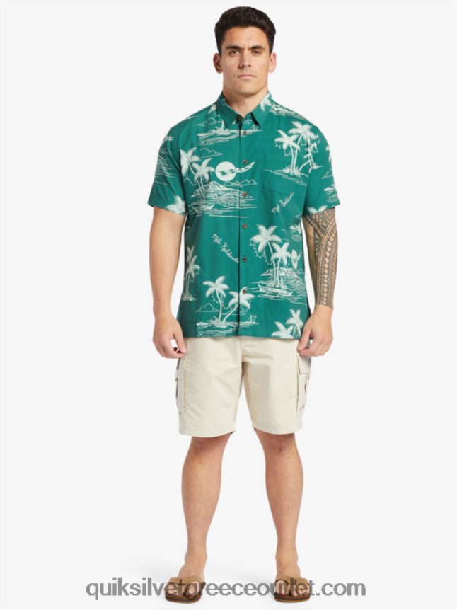 waterman maldive atoll cargo 20 σορτς Quiksilver άνδρες 66LP84786 καστανό ρύζι