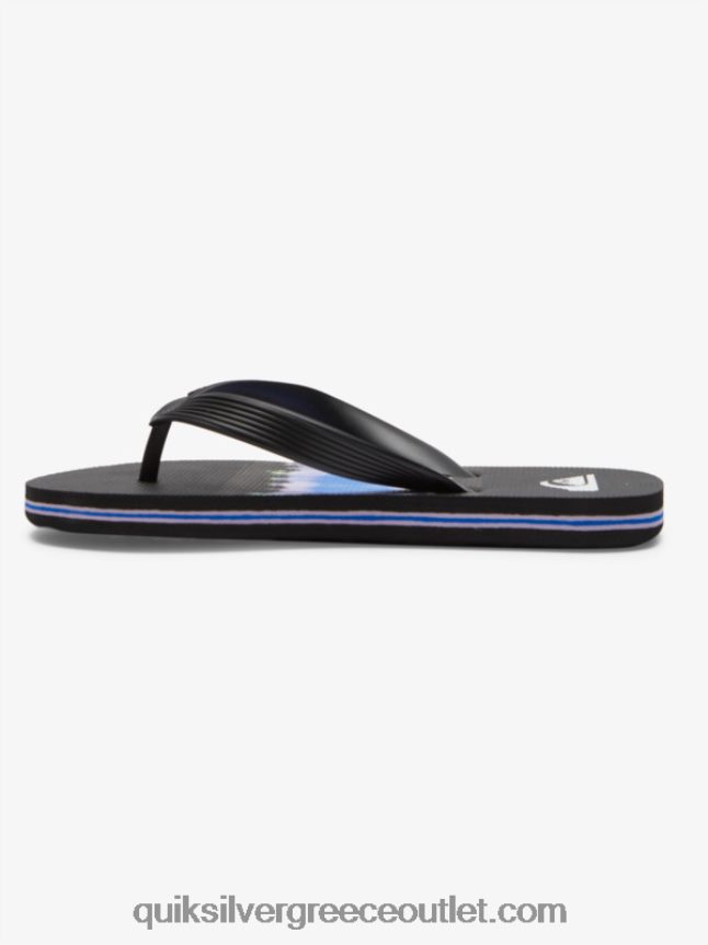 8-16 σαγιονάρες μολόκαι Quiksilver αγόρια 66LP842023 μαύρος