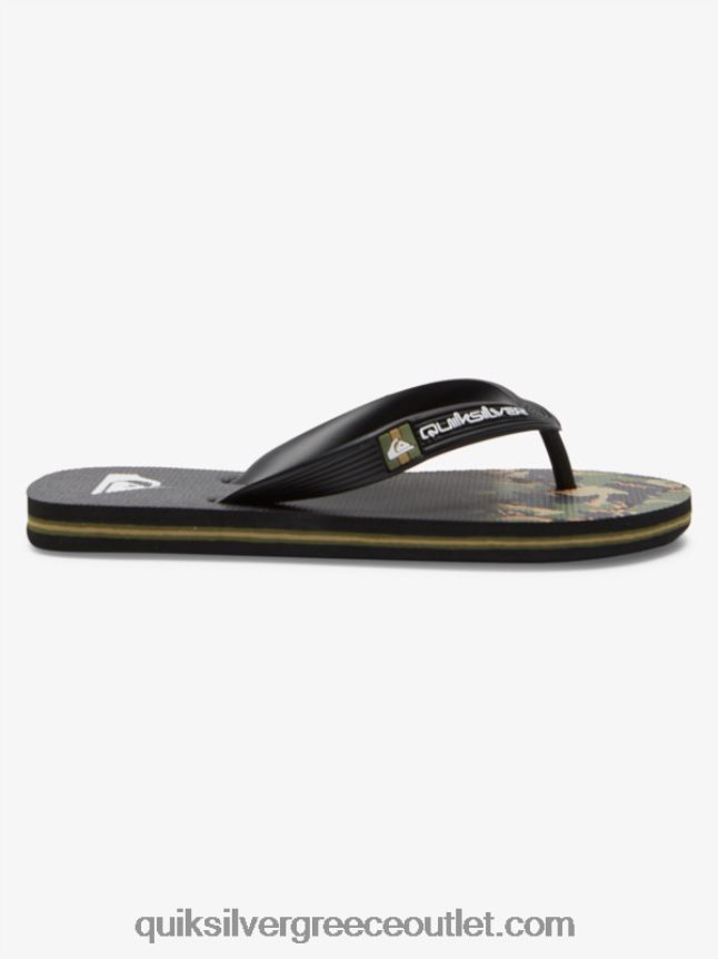 8-16 σαγιονάρες μολόκαι Quiksilver αγόρια 66LP842025 πράσινο 1