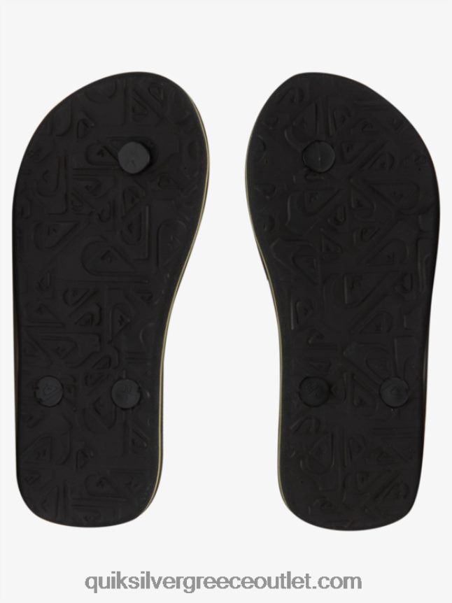 8-16 σαγιονάρες μολόκαι Quiksilver αγόρια 66LP842025 πράσινο 1