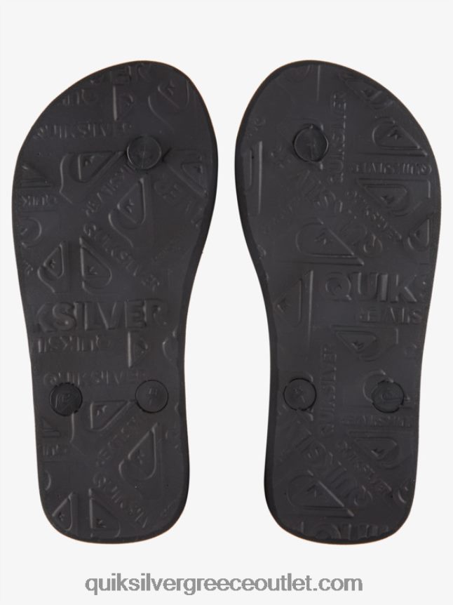 8-16 σαγιονάρες μολόκαι Quiksilver αγόρια 66LP842030 Μαύρο μπλε
