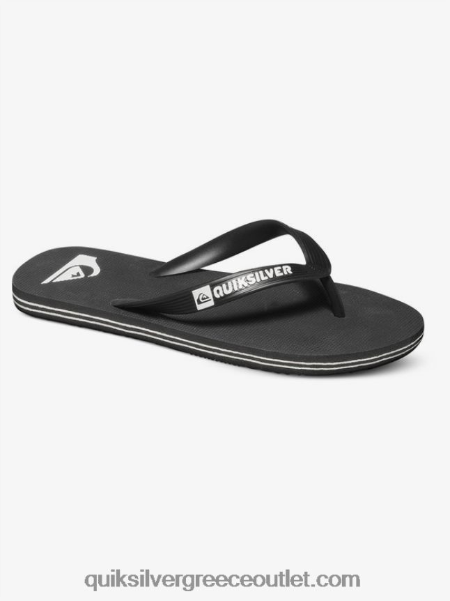 8-16 σαγιονάρες μολόκαι Quiksilver αγόρια 66LP842106 μαύρο άσπρο