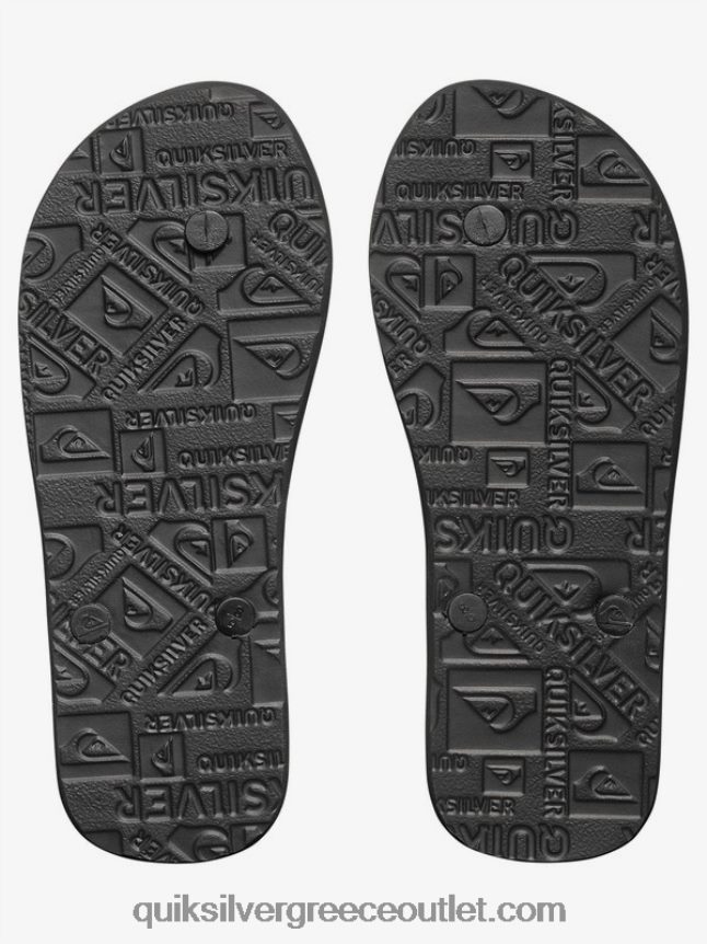 8-16 σαγιονάρες μολόκαι Quiksilver αγόρια 66LP842106 μαύρο άσπρο