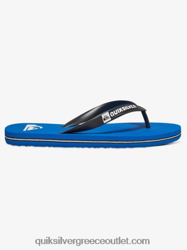 8-16 σαγιονάρες μολόκαι Quiksilver αγόρια 66LP842107 Μαύρο μπλε