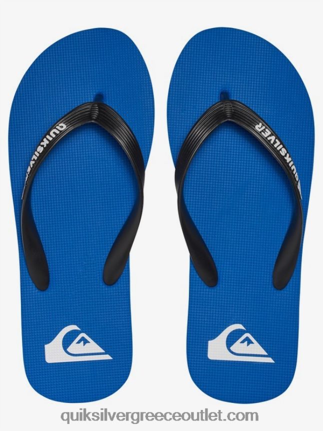8-16 σαγιονάρες μολόκαι Quiksilver αγόρια 66LP842107 Μαύρο μπλε