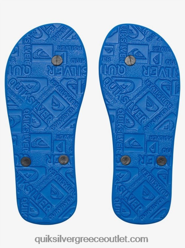 8-16 σαγιονάρες μολόκαι Quiksilver αγόρια 66LP842107 Μαύρο μπλε