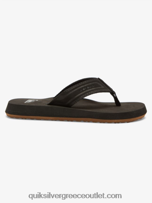 8-16 σανδάλια με κλειδί μαϊμού πυρήνα Quiksilver αγόρια 66LP842181 μαύρος
