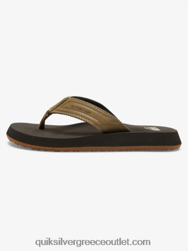 8-16 σανδάλια με κλειδί μαϊμού πυρήνα Quiksilver αγόρια 66LP842182 μαύρισμα 1