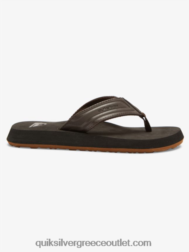 8-16 σανδάλια με κλειδί μαϊμού πυρήνα Quiksilver αγόρια 66LP842183 καφέ 1