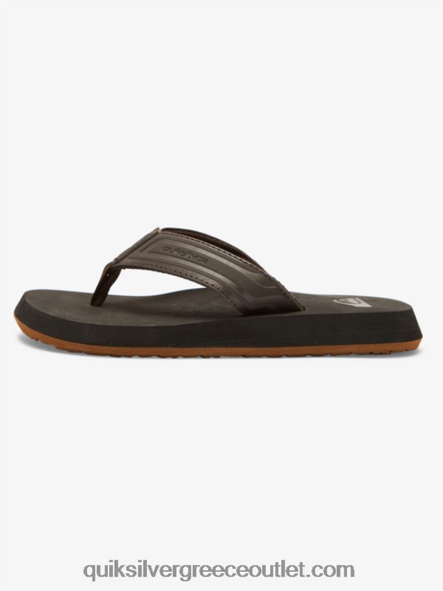 8-16 σανδάλια με κλειδί μαϊμού πυρήνα Quiksilver αγόρια 66LP842183 καφέ 1
