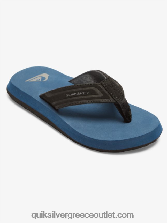 8-16 σανδάλια με κλειδί μαϊμού πυρήνα Quiksilver αγόρια 66LP842184 μπλε 1