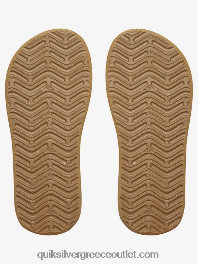 8-16 σανδάλια με κλειδί μαϊμού Quiksilver αγόρια 66LP842284 μαύρισμα - στερεό