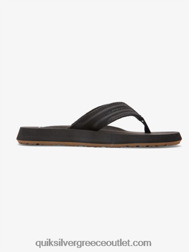 8-16 σανδάλια με κλειδί μαϊμού Quiksilver αγόρια 66LP842285 μαύρο καφέ