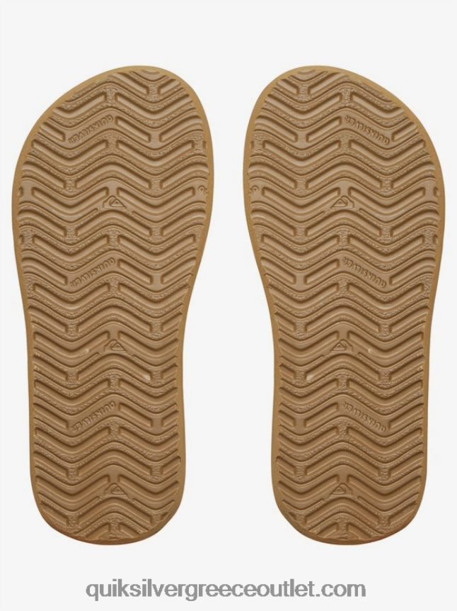 8-16 σανδάλια με κλειδί μαϊμού Quiksilver αγόρια 66LP842285 μαύρο καφέ