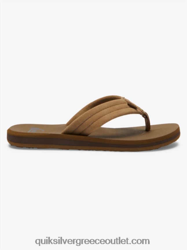 Σανδάλια 8-16 carver σουέντ πυρήνα Quiksilver αγόρια 66LP842092 μαύρισμα 1