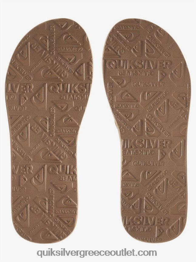 8-16 πέδιλα από δέρμα σουέντ carver Quiksilver αγόρια 66LP842282 μαύρισμα - στερεό
