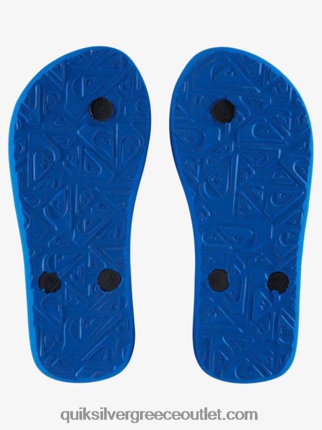 8-16 σαγιονάρες πυρήνα molokai Quiksilver αγόρια 66LP842167 μπλε 1