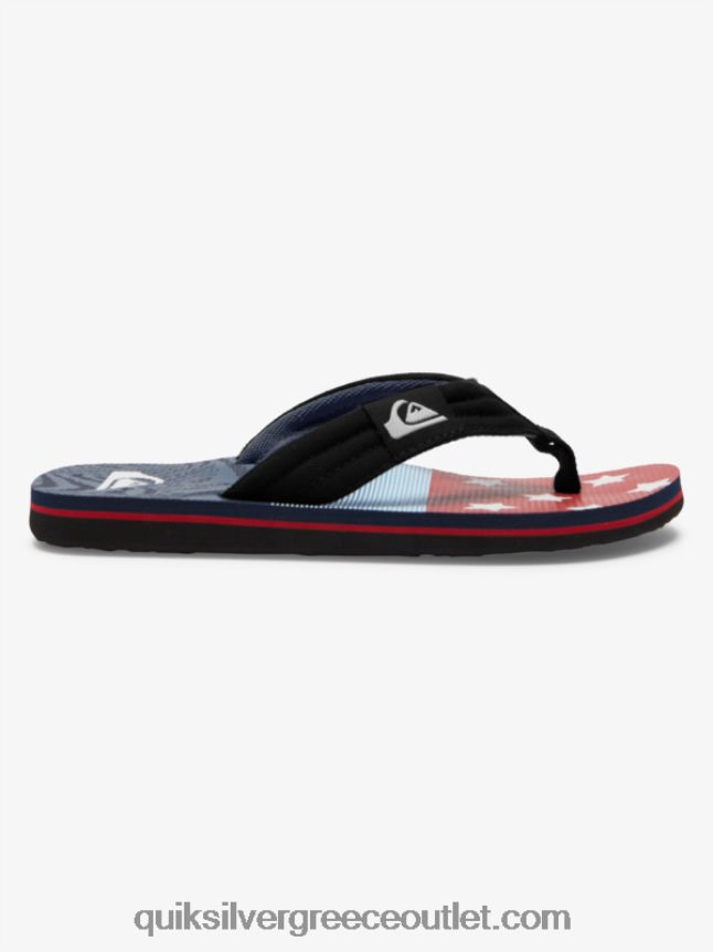 8-16 πέδιλα molokai layback Quiksilver αγόρια 66LP841992 μπλε 3