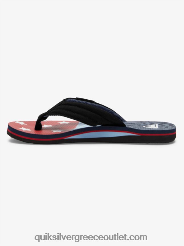 8-16 πέδιλα molokai layback Quiksilver αγόρια 66LP841992 μπλε 3
