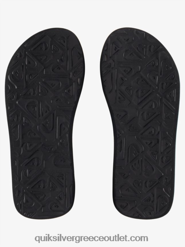 8-16 πέδιλα molokai layback Quiksilver αγόρια 66LP841994 πράσινο/μπλε/κίτρινο