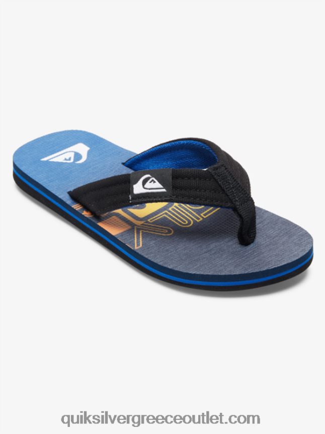 8-16 πέδιλα molokai layback Quiksilver αγόρια 66LP841998 μπλε 6