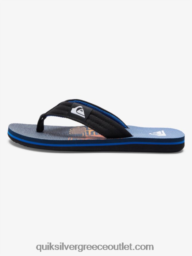 8-16 πέδιλα molokai layback Quiksilver αγόρια 66LP841998 μπλε 6