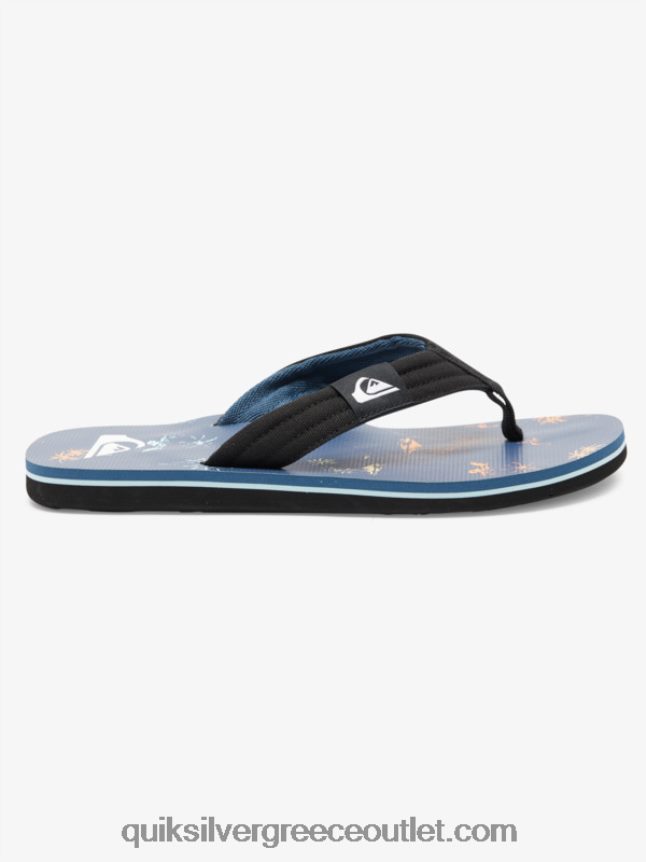 8-16 molokai layback νεανικό βασικό σανδάλι Quiksilver αγόρια 66LP842251 μπλε 4