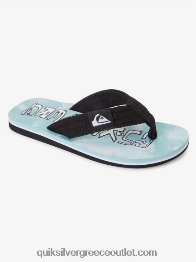 8-16 molokai layback νεανικό βασικό σανδάλι Quiksilver αγόρια 66LP842253 μπλε 1