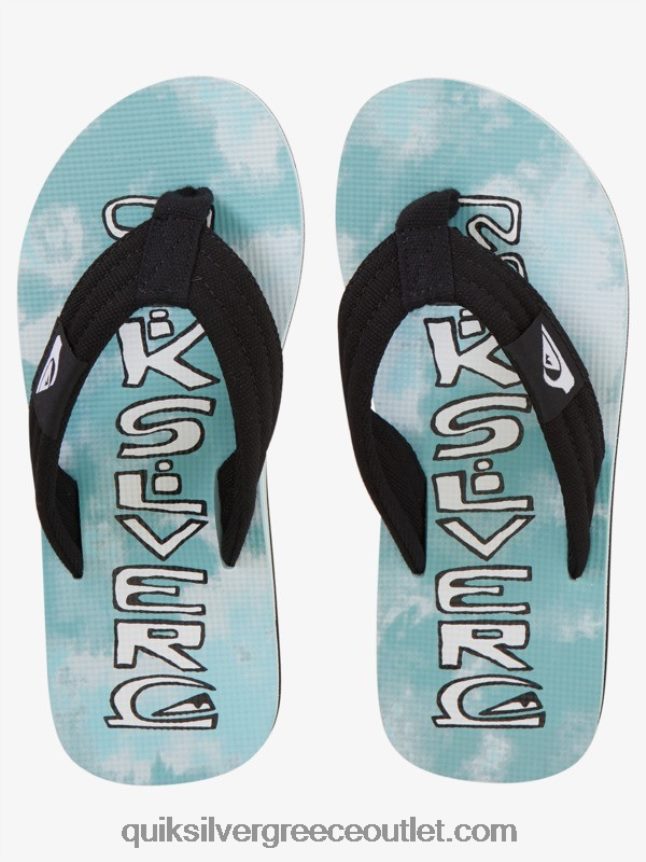 8-16 molokai layback νεανικό βασικό σανδάλι Quiksilver αγόρια 66LP842253 μπλε 1