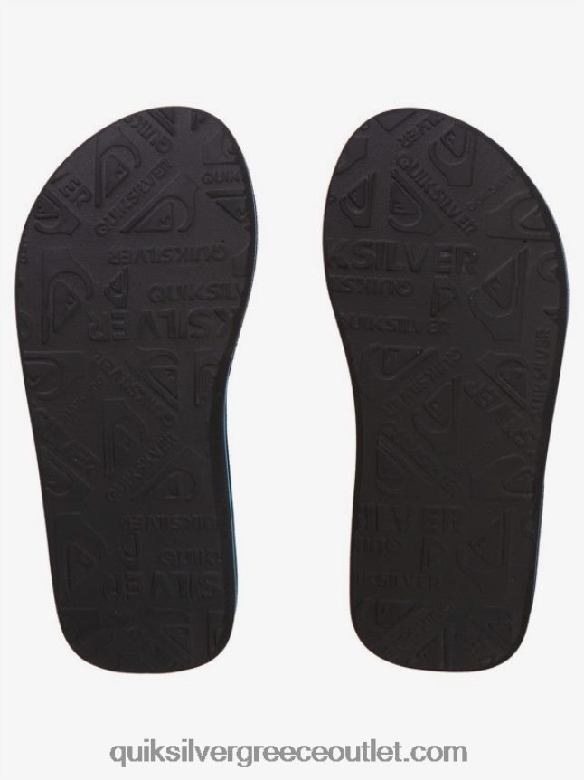 8-16 molokai layback νεανικό βασικό σανδάλι Quiksilver αγόρια 66LP842254 μαύρος