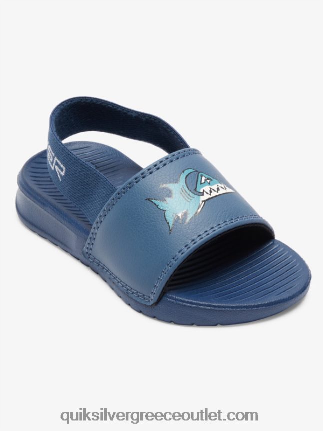 φωτεινά σανδάλια ακτή Quiksilver αγόρια 66LP842164 μπλε 1