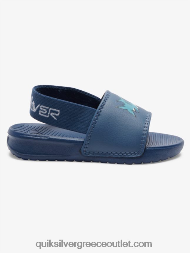 φωτεινά σανδάλια ακτή Quiksilver αγόρια 66LP842164 μπλε 1