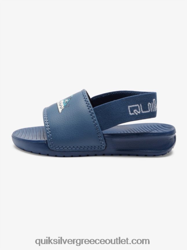 φωτεινά σανδάλια ακτή Quiksilver αγόρια 66LP842164 μπλε 1