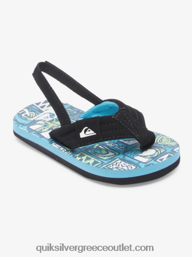 σανδάλια layback molokai Quiksilver αγόρια 66LP842032 μπλε 4
