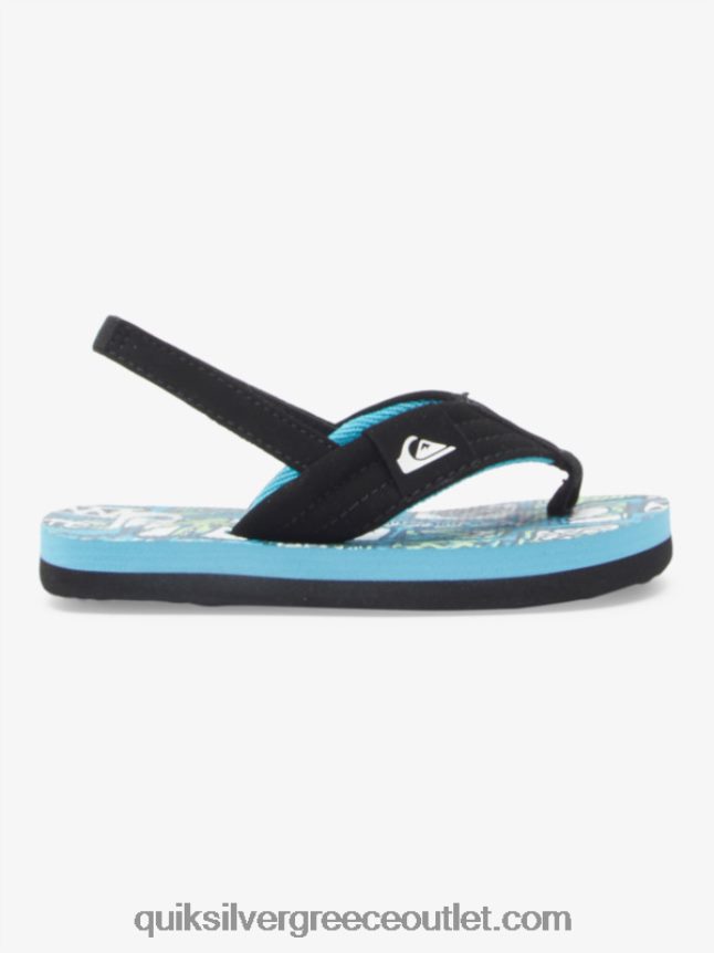 σανδάλια layback molokai Quiksilver αγόρια 66LP842032 μπλε 4