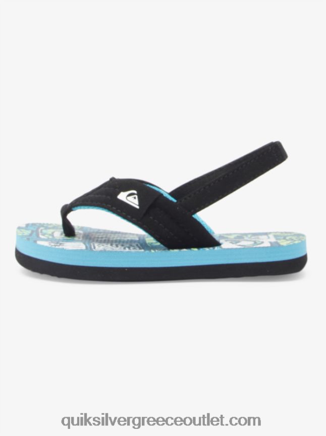 σανδάλια layback molokai Quiksilver αγόρια 66LP842032 μπλε 4