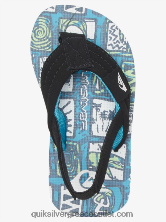 σανδάλια layback molokai Quiksilver αγόρια 66LP842032 μπλε 4