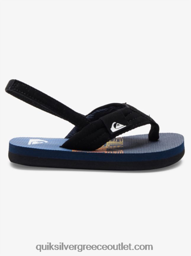 σανδάλια layback molokai Quiksilver αγόρια 66LP842035 μπλε 3
