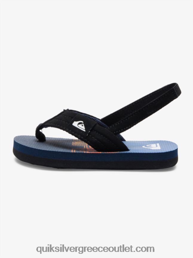 σανδάλια layback molokai Quiksilver αγόρια 66LP842035 μπλε 3