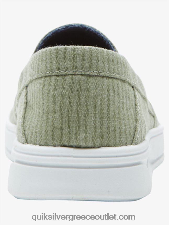 slip-on παπούτσια λιμάνι λιμάνι Quiksilver άνδρες 66LP841289 πράσινο 1