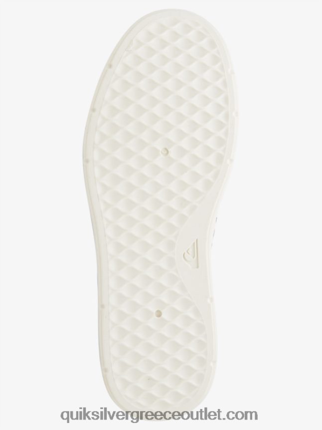 slip-on παπούτσια λιμάνι λιμάνι Quiksilver άνδρες 66LP841291 γκρι/λευκό