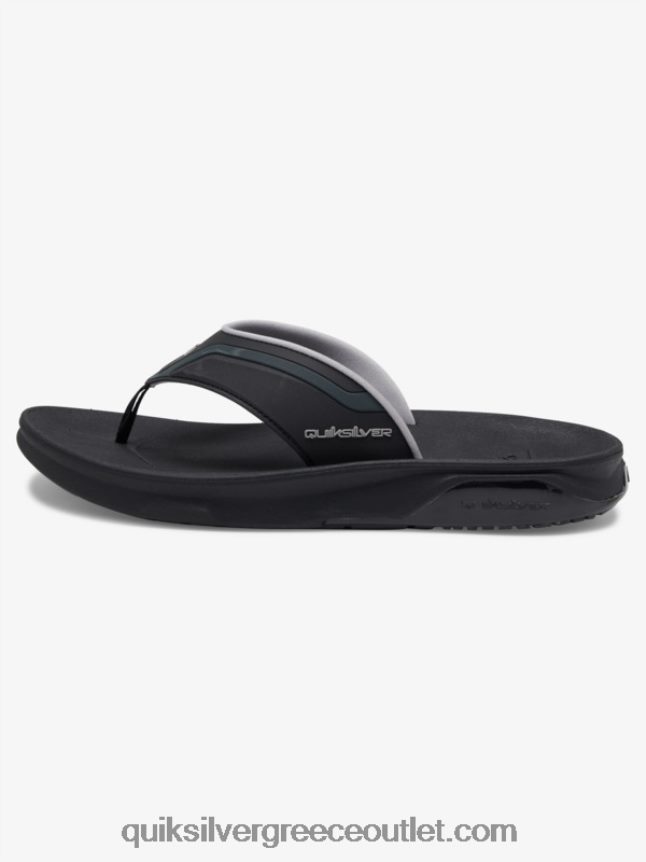 μεθοδικά σανδάλια αποκατάστασης Quiksilver άνδρες 66LP841082 μαύρο/γκρι/καφέ